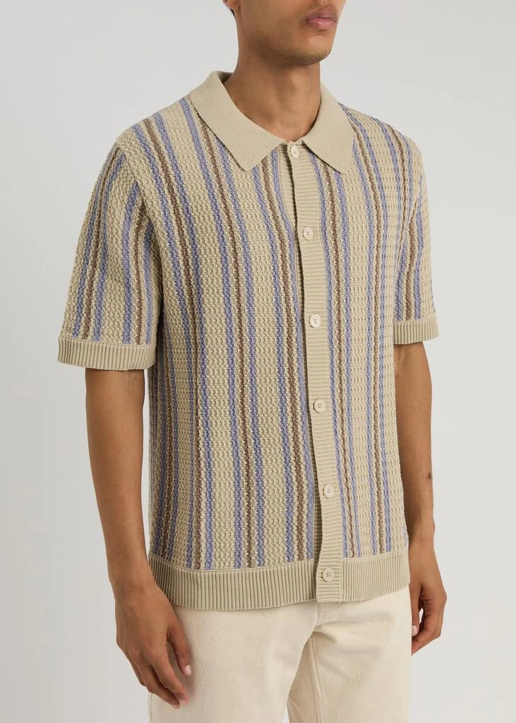 NN07 Jackie striped knitted shirt 2