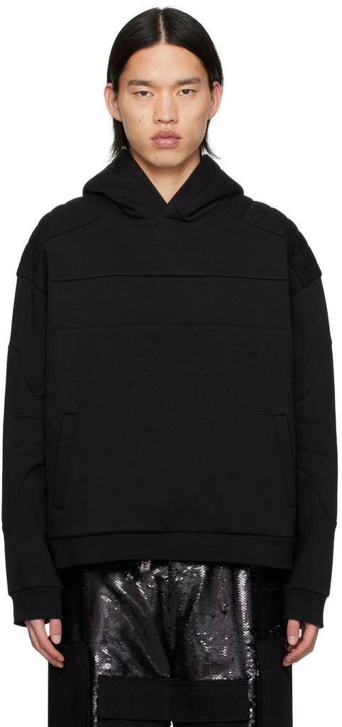 Who Decides War Black Armour Hoodie 1