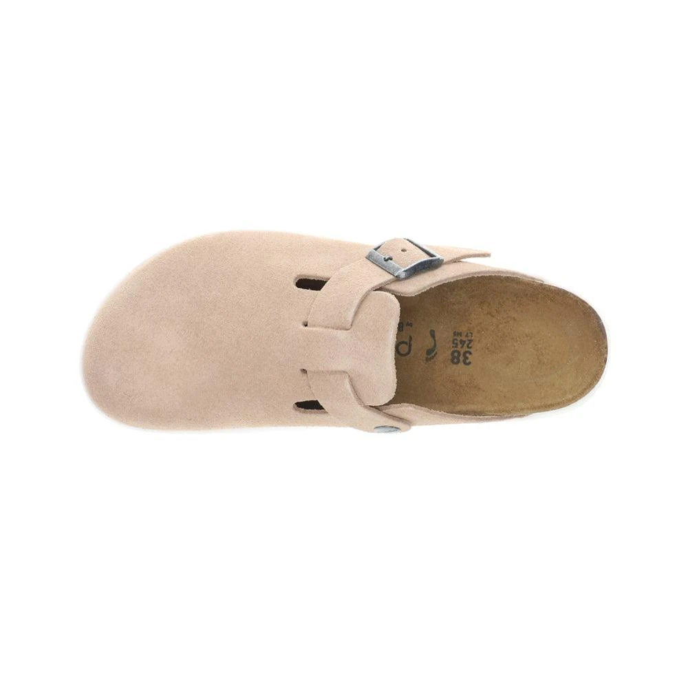 Birkenstock Boston Chunky Suede Platform Footbed Clogs 4