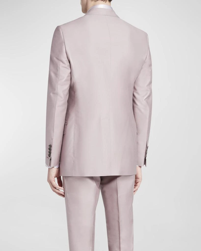 Tom Ford Men's Mikado Atticus Yarn-Dyed Dinner Jacket 7