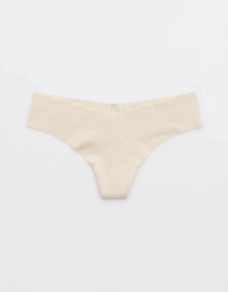 Aerie Superchill No Show Cotton Thong Underwear 1