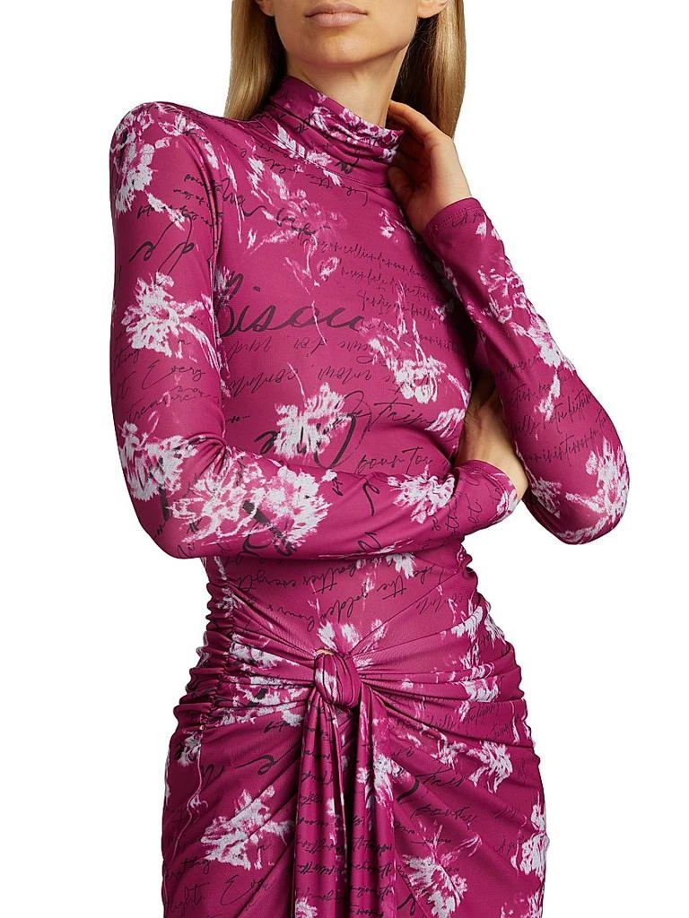 Cinq à Sept Warm Carnation Johnson Midi-Dress 6