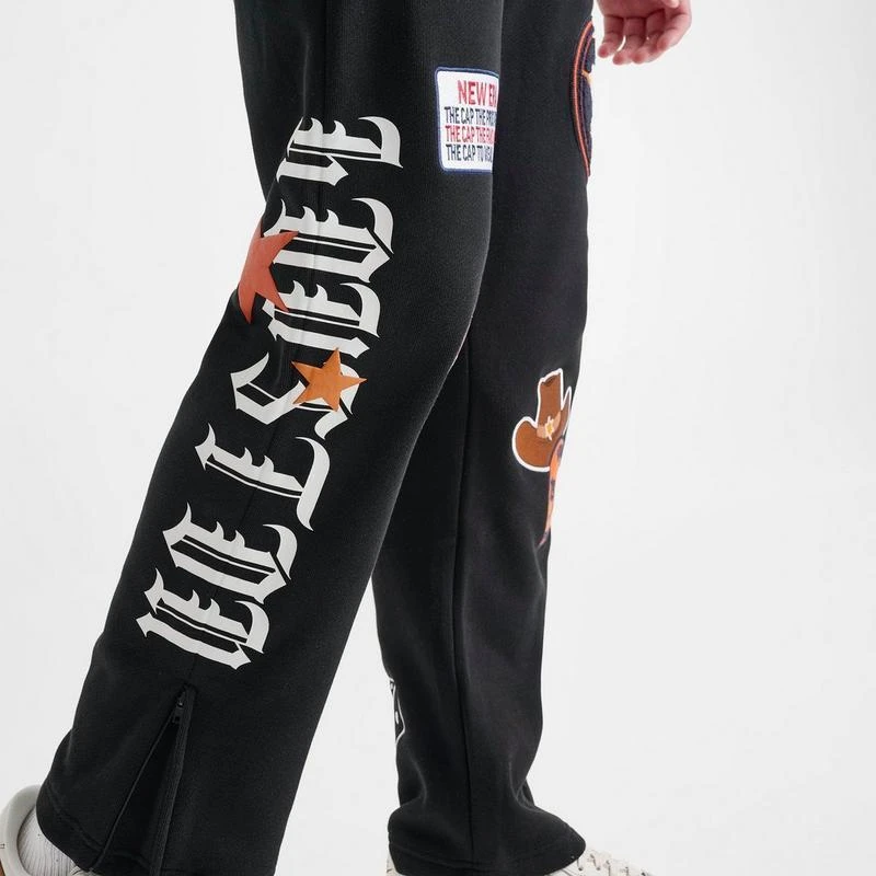 New Era Men's New Era Houston Astros MLB Patch Sweatpants 5