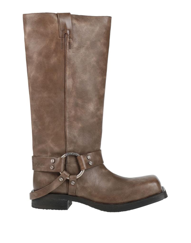 Acne Studios Off-White Furry Clog Boots - Boots - Free