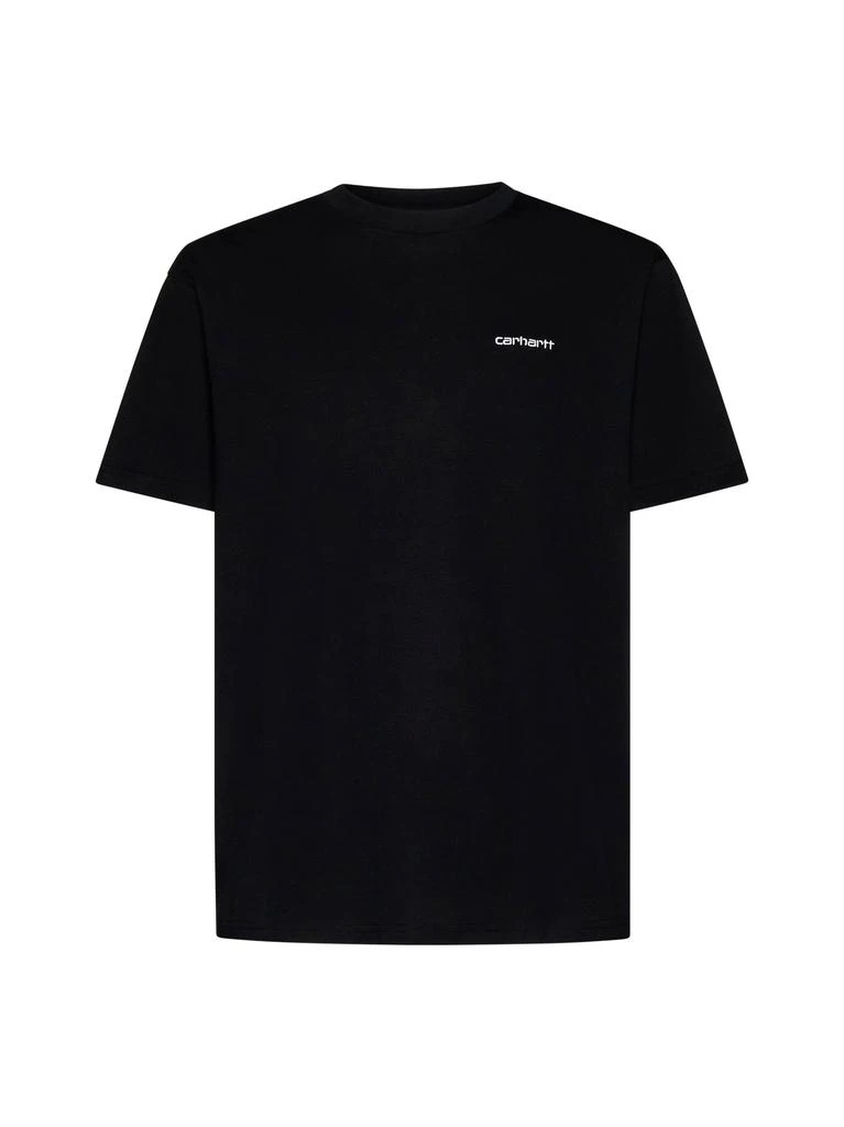 Carhartt WIP CARHARTT WIP | Black S/S Script Embroidery T-shirt | Man | S 1
