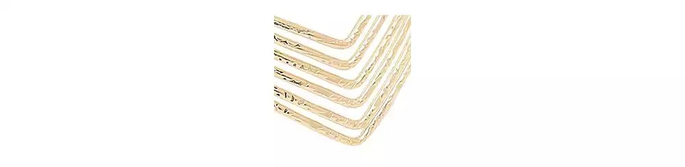 SOHI Ribbed Statement Armlet 6