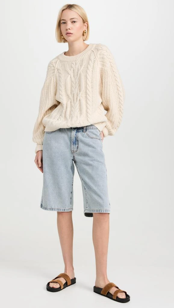 Free People Frankie Cable Pullover 4