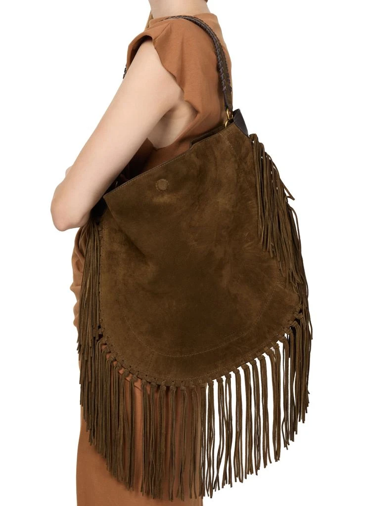 Isabel Marant Oskan soft hobo bag 8