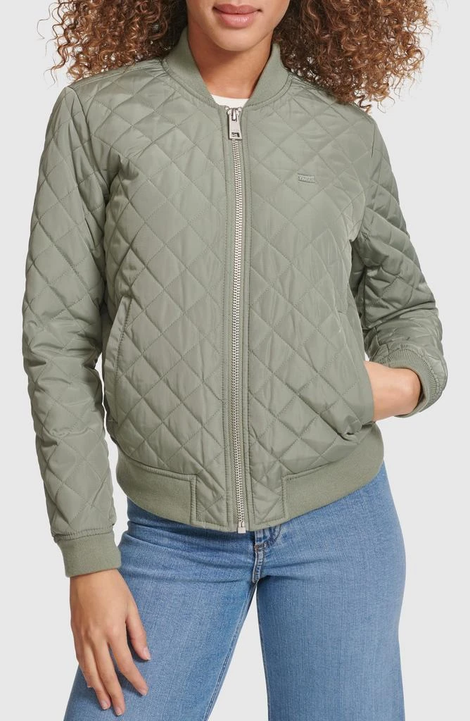 Shop Quilted Bomber Jacket on Sale at BeyondStyle – Get 61% Off