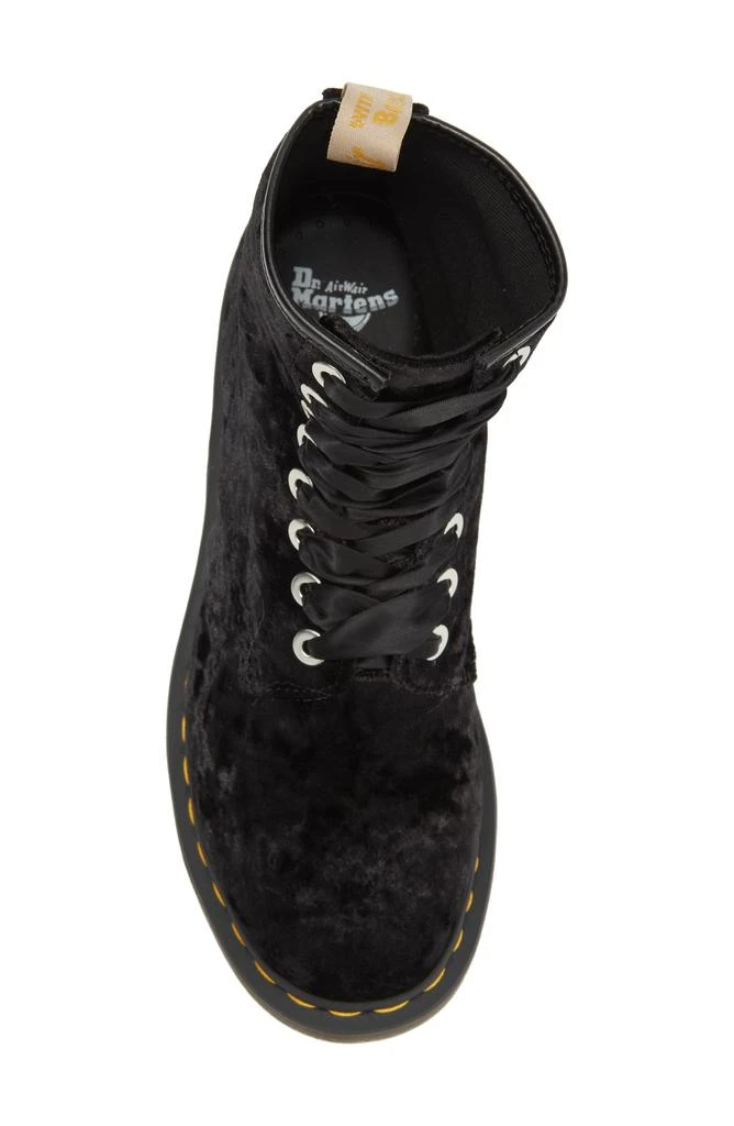 Dr. Martens 1460 Crushed Velvet Combat Boot 5