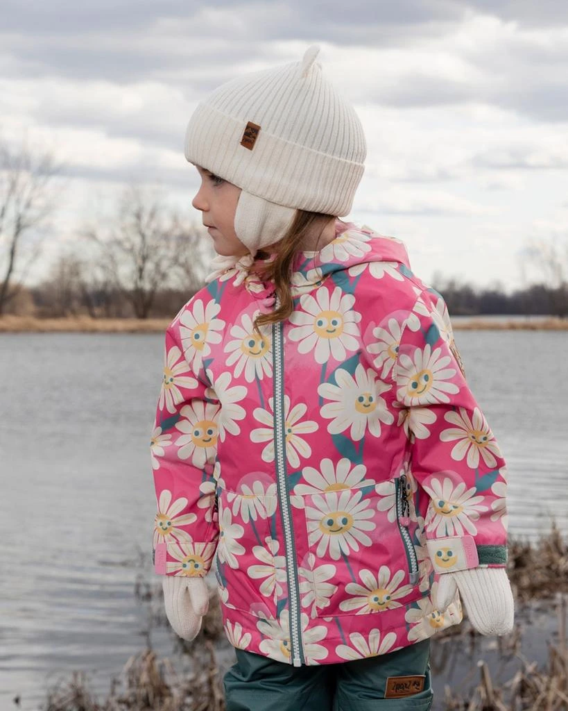 Deux par Deux Baby Knit Hat Off White 2