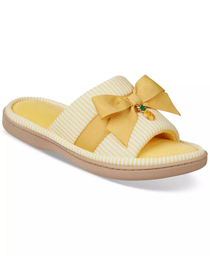 Isotoner Signature Women's Charm Fruit Slide Slippers
