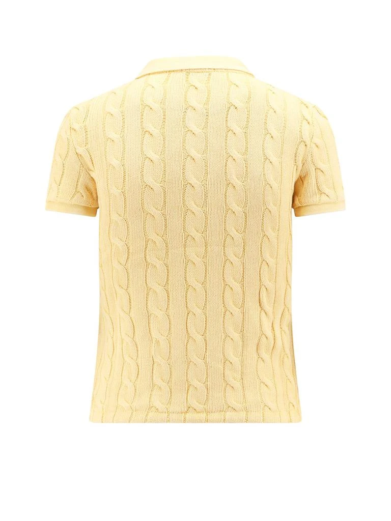 Ralph Lauren Polo Ralph Lauren Polo-Pony Embroidered Knitted Polo Top 2