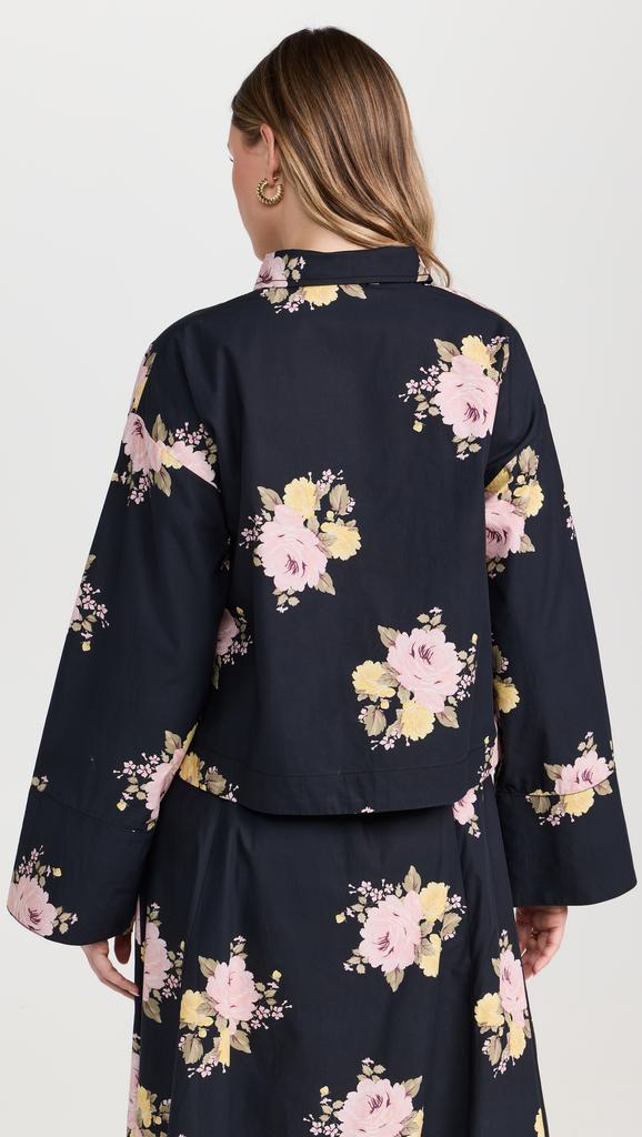 BYTIMO Poplin Cropped Shirt