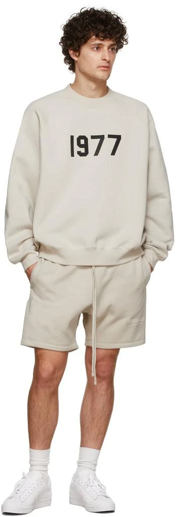 Essentials Beige '1977' Sweatshirt 4