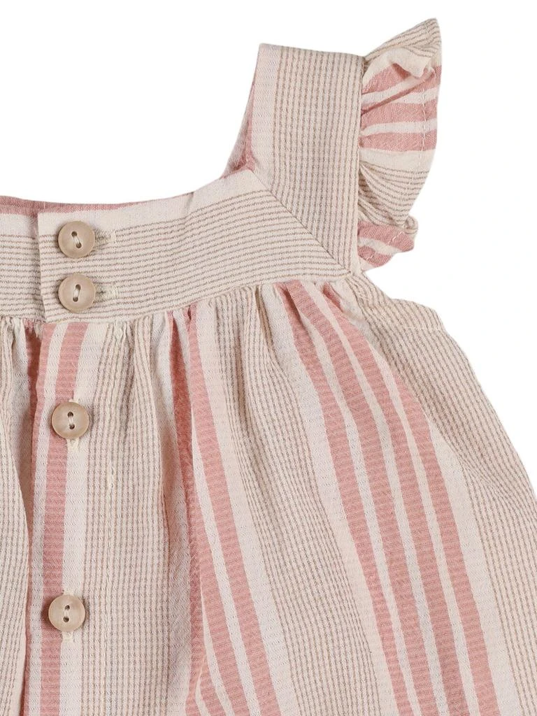 1 + IN THE FAMILY Stripe Print Organic Cotton Blend Dress 2