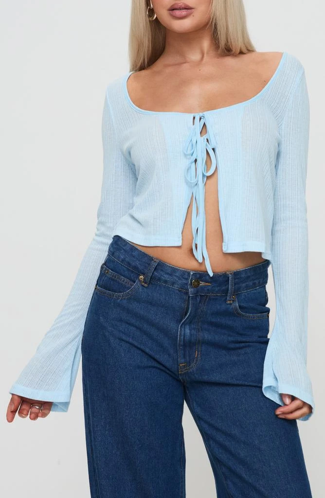 Princess Polly Barbaro Flyaway Sheer Top 1