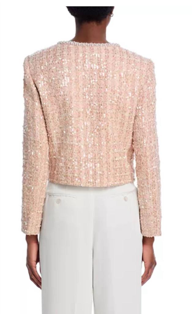 Alice + Olivia Alice + Olivia - Kidman Sequin Embellished Jacket