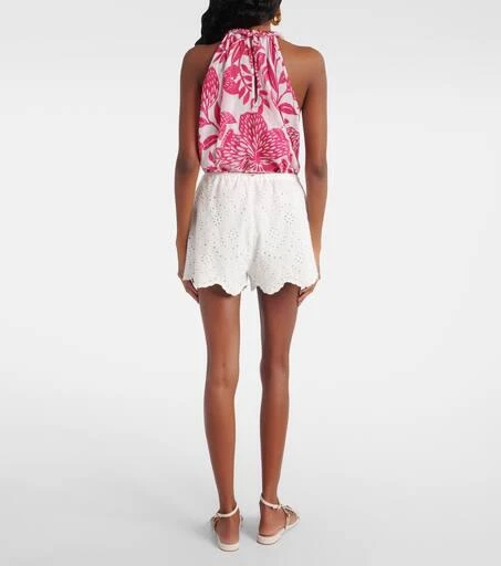 Poupette St Barth Cruse broderie anglaise cotton shorts 3
