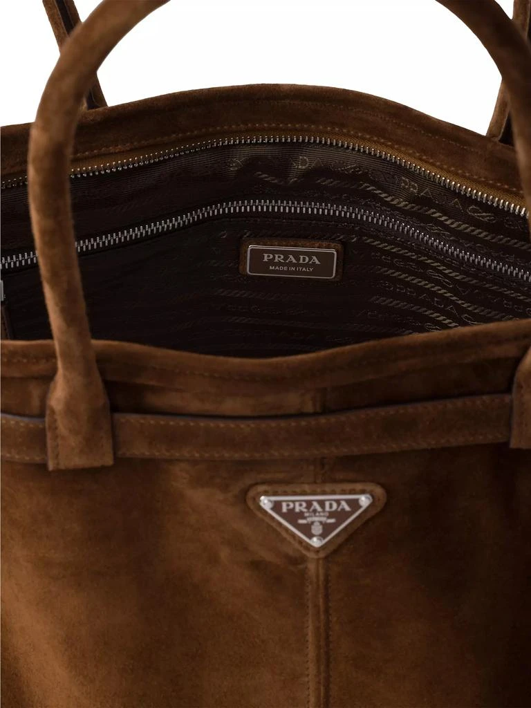 Prada Suede Tote Bag 4