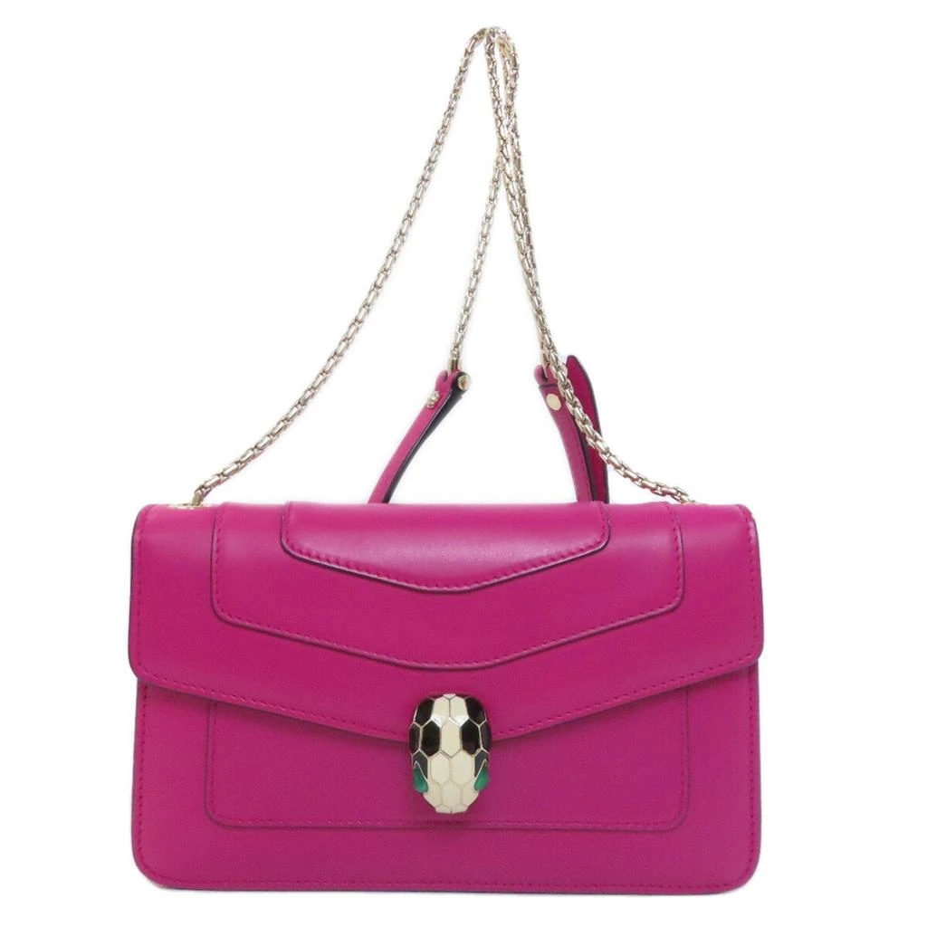 BVLGARI Leather Shoulder Bag (Pre-Owned) 1