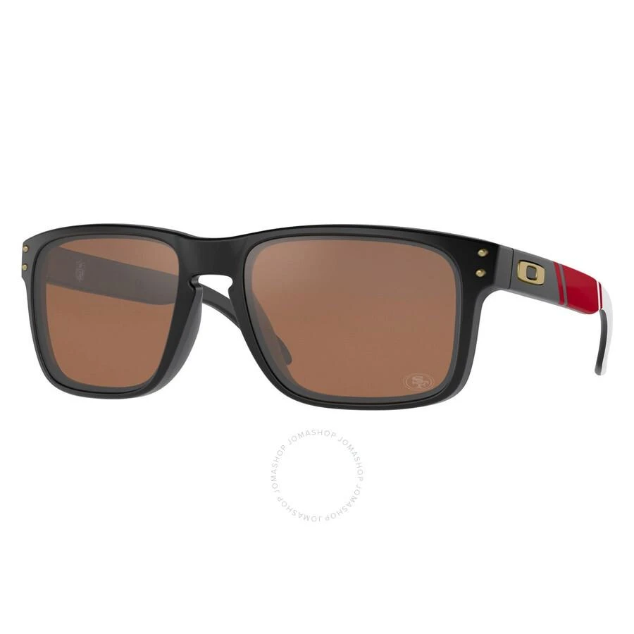 Oakley Holbrook San Francisco 49ERS Prizm Tungsten Square Men's Sunglasses OO9102 9102T0 55 1