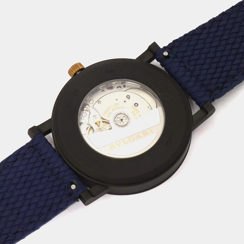 BVLGARI Bvlgari Blue Stainless Steel Bvlgari Bvlgari BB41S Automatic Men's Wristwatch 41 mm 3