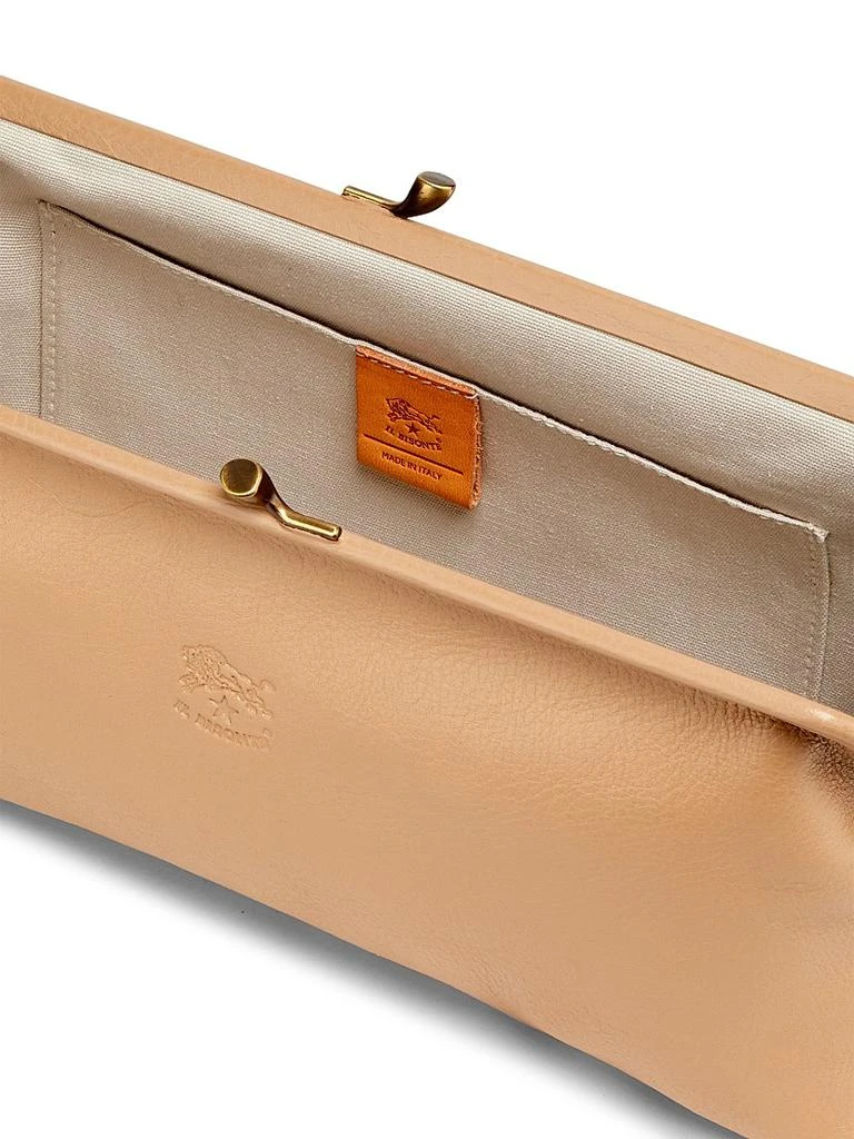 Il Bisonte Classic Leather Clutch 4