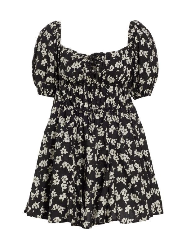 Ralph Lauren Floral Puff Sleeve Mini Dress 5