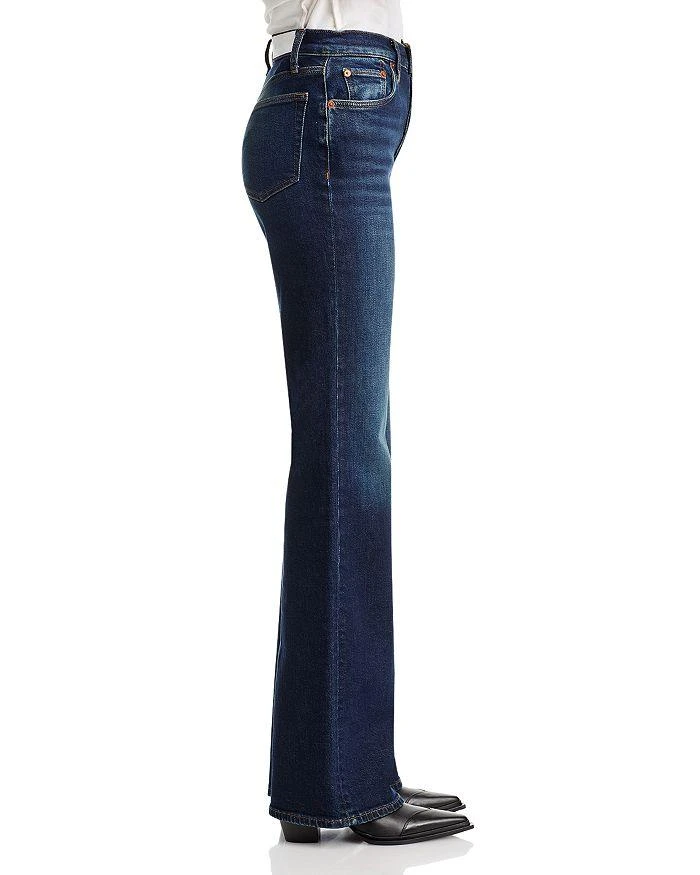 Re/Done 70s High Rise Bootcut Jeans in Barely Worn 4