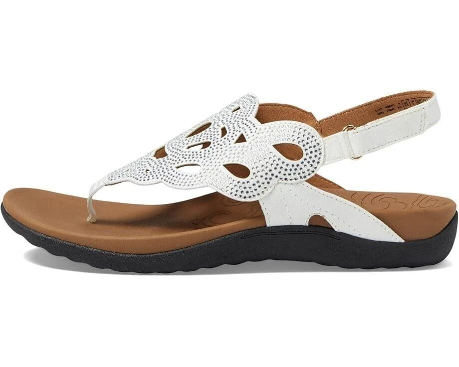 Rockport Ridge CJ1919-040 Sandals Women's US 9.5 White Leather Slingback ZPO2086 2