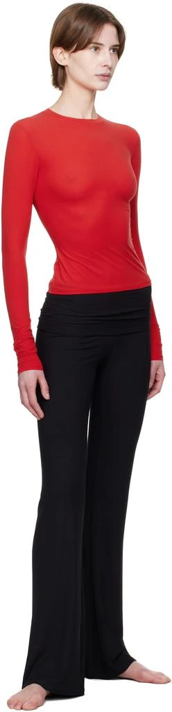 SKIMS Red Fits Everybody Long Sleeve T-shirt 4