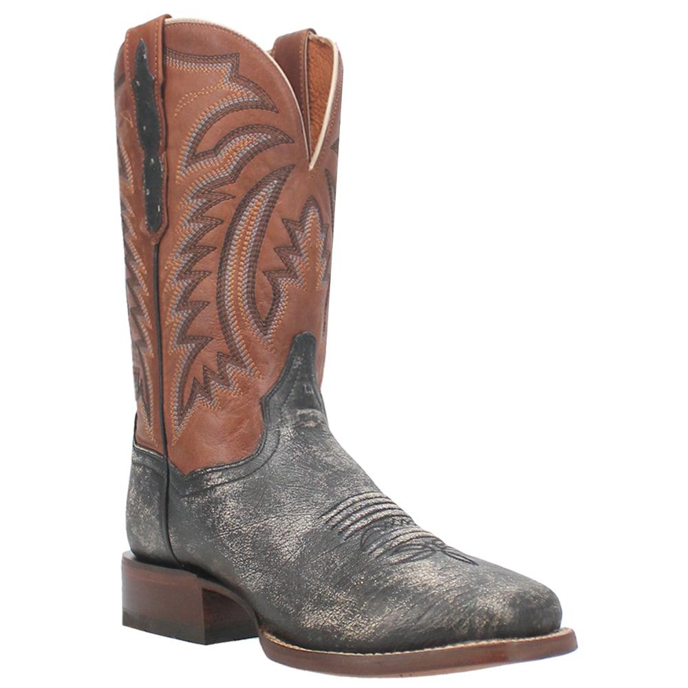 Dan Post Boots Lester Smooth Square Toe Cowboy Boots