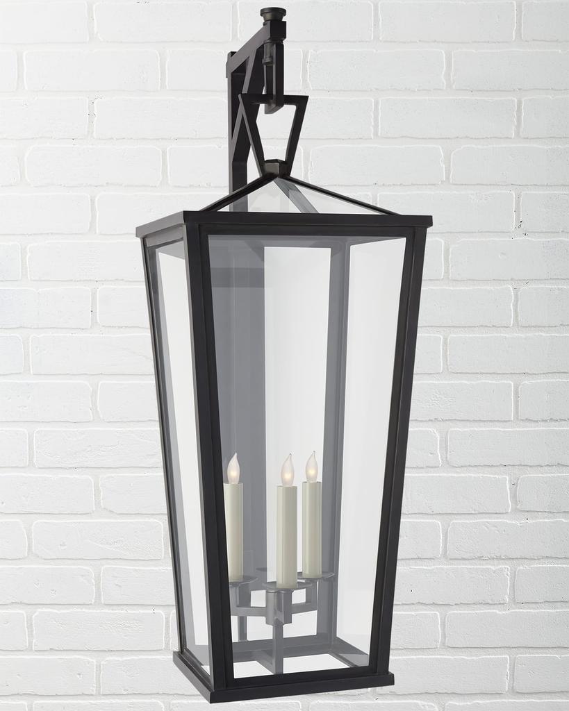 Chapman & Myers Darlana Grande Tall Bracketed Wall Lantern By Chapman & Myers