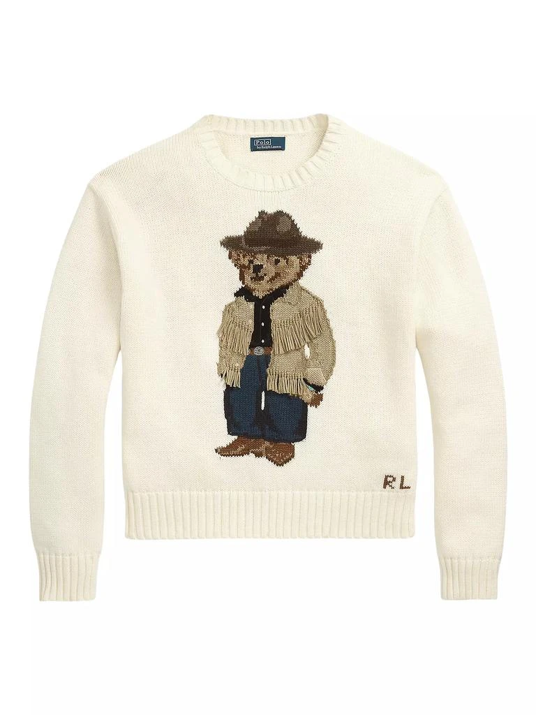 Ralph Lauren Cowboy Polo Bear Sweater 1