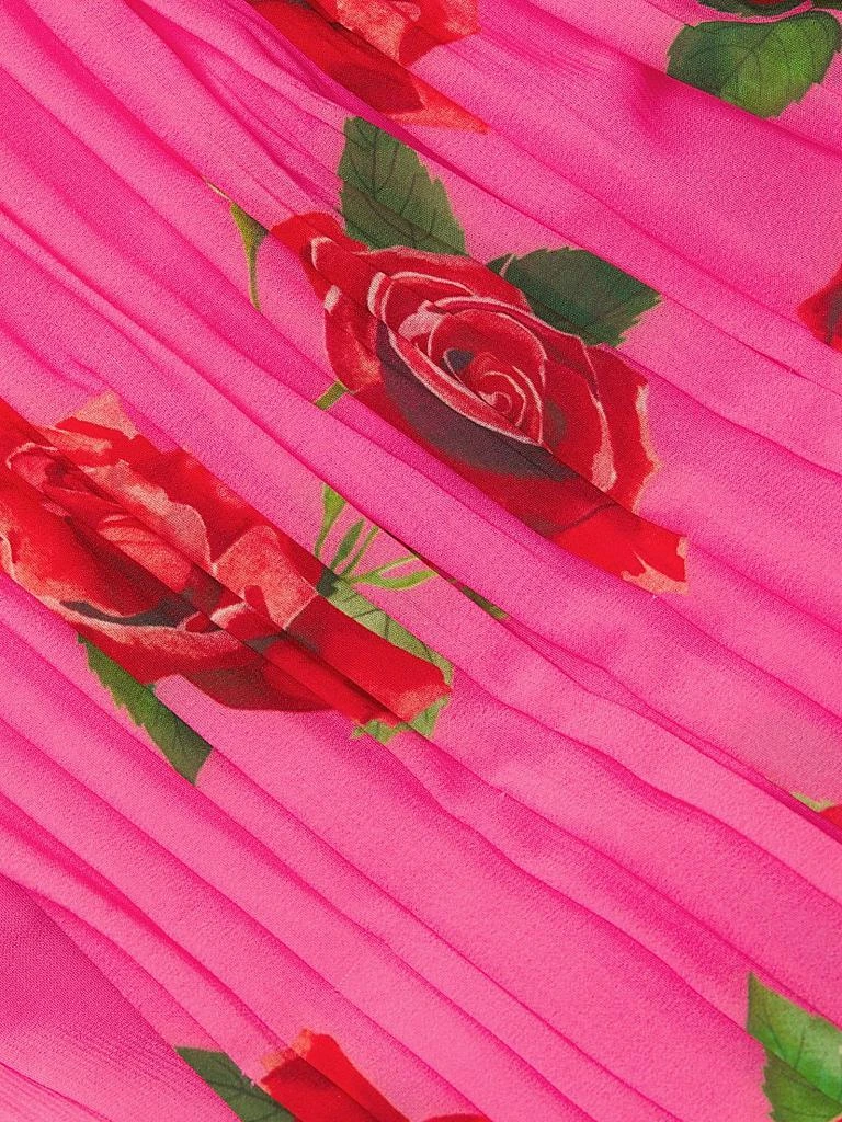 SAU LEE Sonia Floral-Print Ruched Halter Minidress 6