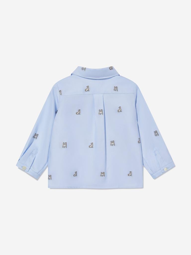Bonpoint Bonpoint Baby Boys Malo Shirt in Blue
