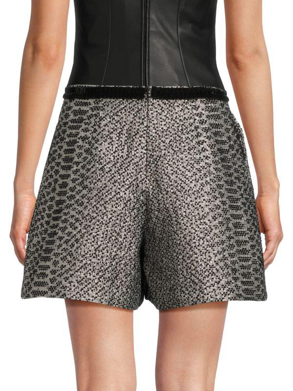 Zuhair Murad Tweed Shorts