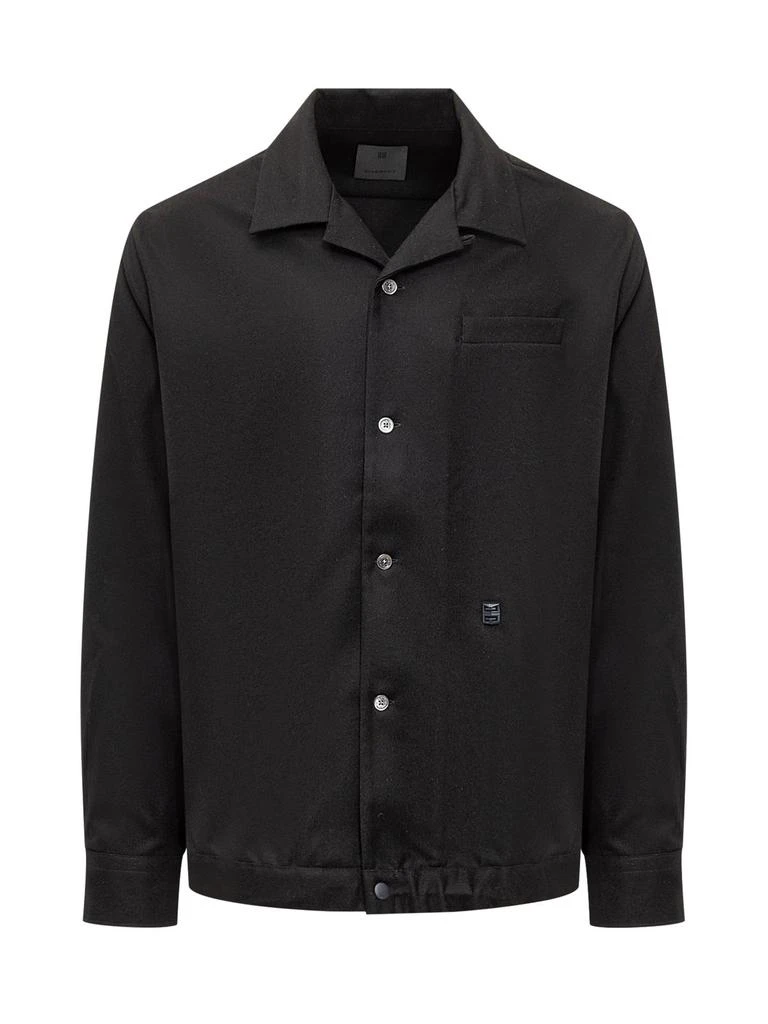 Givenchy Givenchy 4G Detailed Long-Sleeved Shirt 1