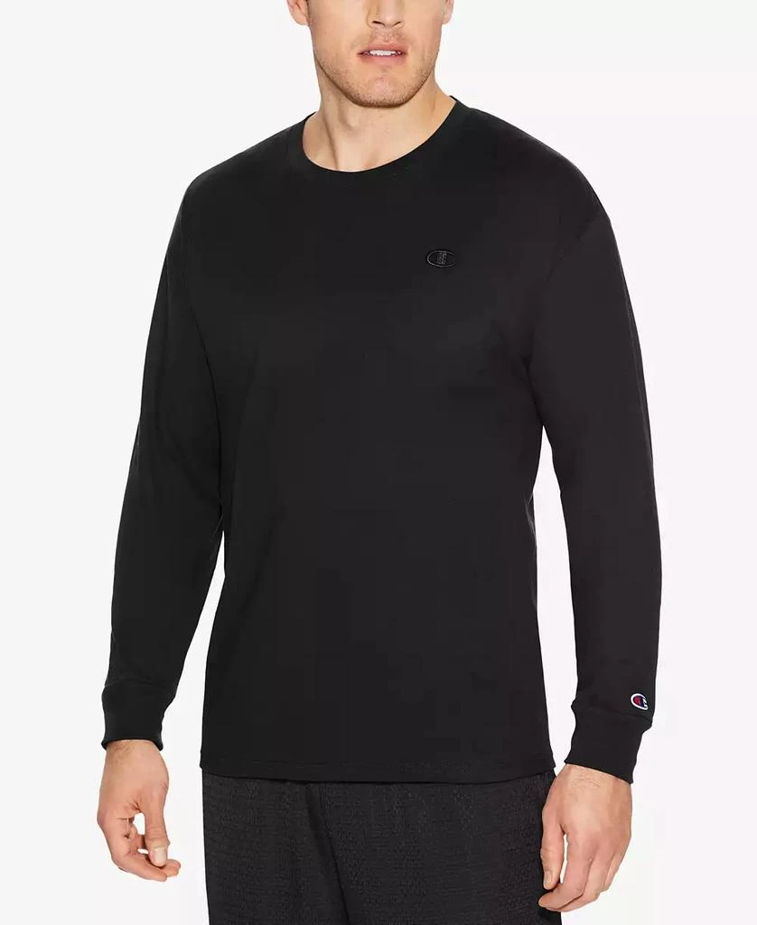 CHAMPION Men
s Long-Sleeve Jersey T-Shirt 1