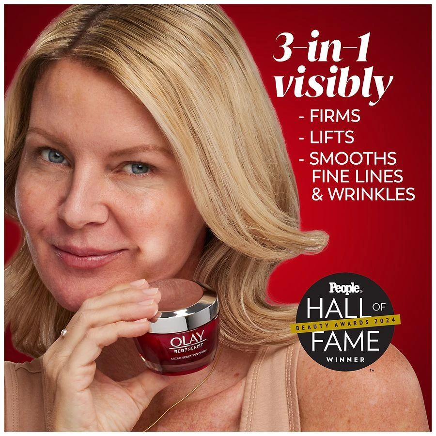 Olay Micro-Sculpting Cream Face Moisturizer Fragrance Free 3