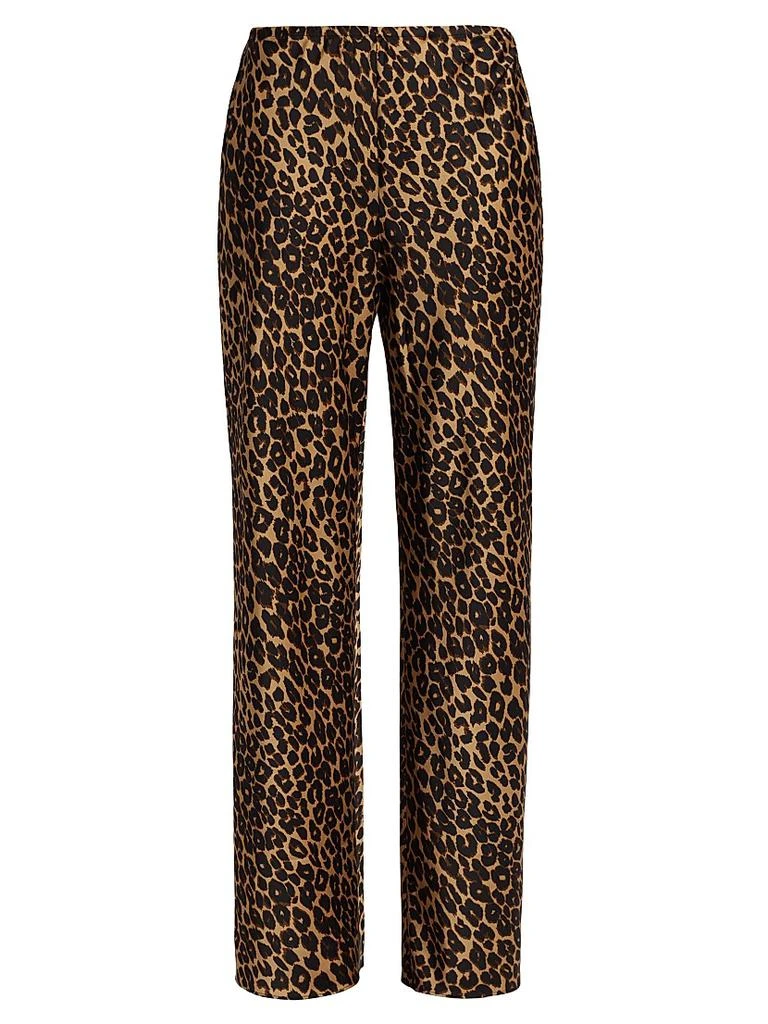 Reformation Gale Satin Mid-Rise Bias Pants 1