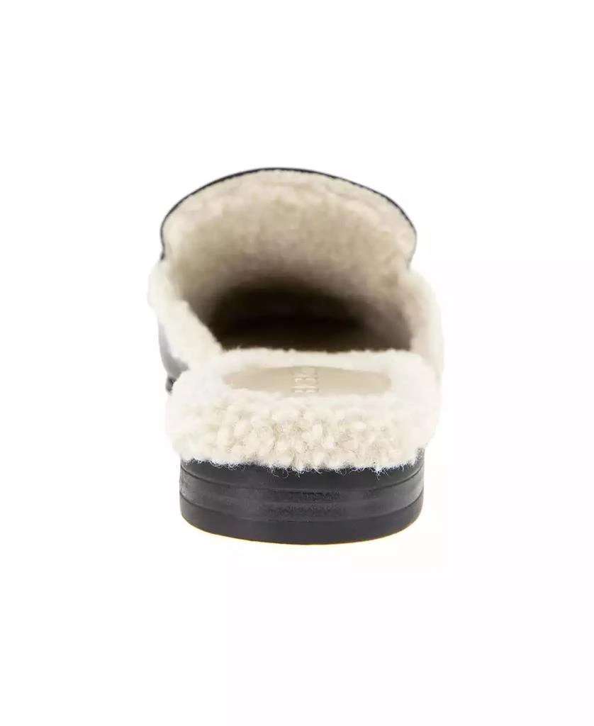 BCBG Women's Zorie Tailored Faux-Fur Slip-On Mules 3