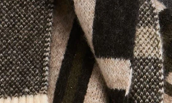 Cole Haan Plaid Cuff Scarf 3