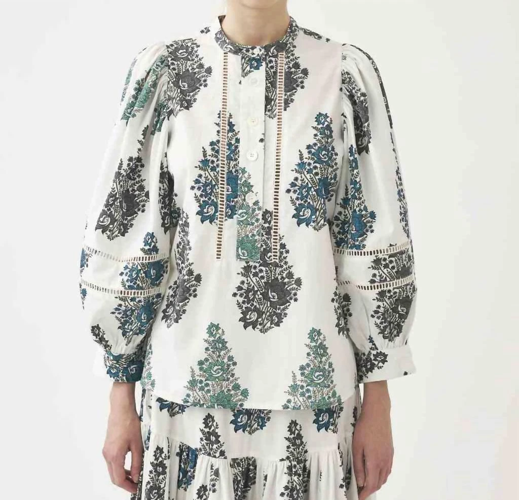 Antik Batik Antik Batik - Cotton Poplin Muguet Blouse 1