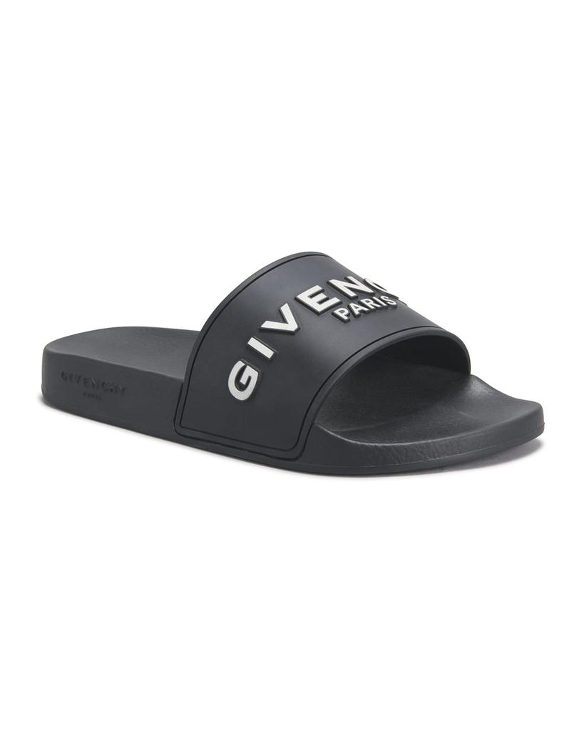 Givenchy Logo Rubber Sandal Slide