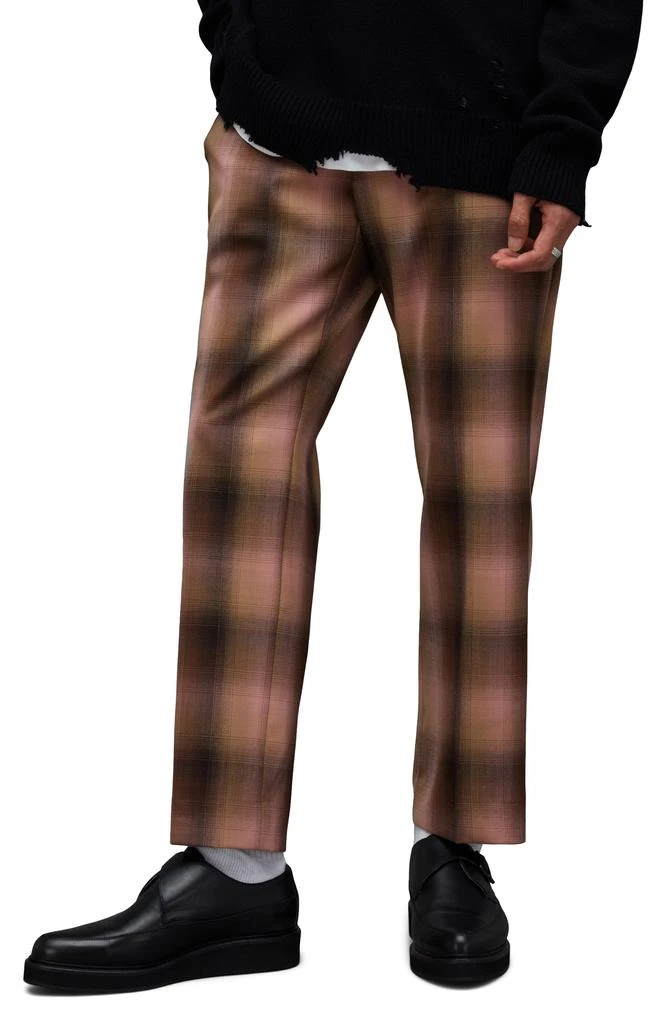 ALL SAINTS Vela Plaid Pants 7