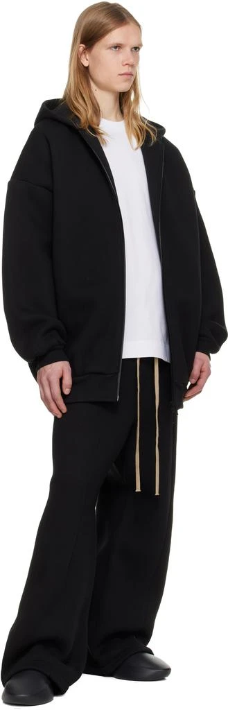Fear of god Black Wide Leg Sweatpants 4