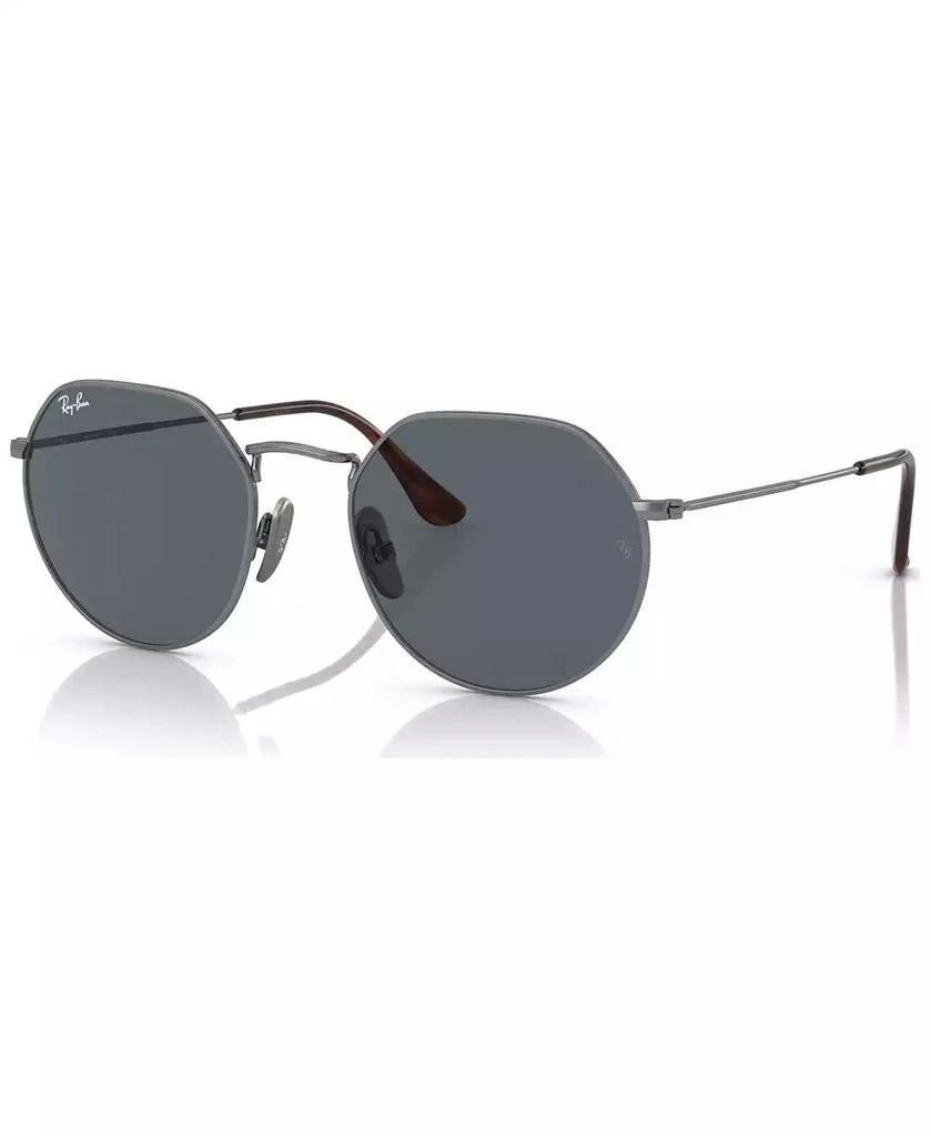 Ray-Ban Unisex Jack Titanium Sunglasses, RB8165 1