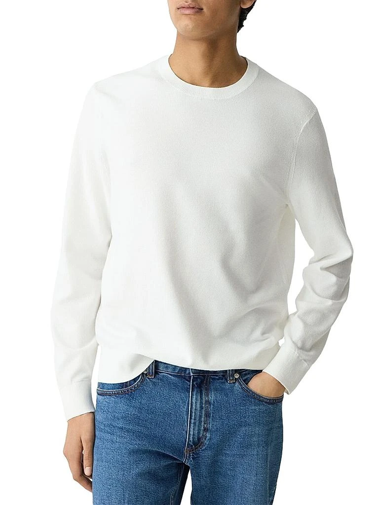 Theory Riland Compact-Knit Sweater 3